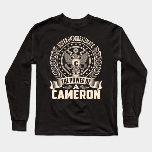 CAMERON Long Sleeve T-Shirt